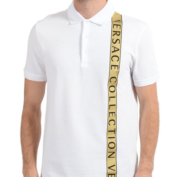 Versace Collection Shirts Versace Collection White Short Sleeve